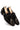 Black Velvet Loafers with Golden Studs & Moti Embellishments - Bharat Reshma