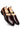Patent Leather Loafers with Velvet Back & Hand-Embroidered - Bharat Reshma