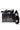 Black Patent Leather Cross-Strap Bit Loafers For Men - Bharat Reshma