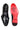 Black Patent Leather Oxford Shoes with Trim line & Stud Detailing - Bharat Reshma