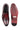 Leather Double Monk Shoes with Crocodile-Embossed Texture - Bharat Reshma