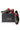 Two-Tone Red & Dark Green Python-Texture Leather Shoes - Bharat Reshma