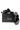 Black Glossy Leather Slippers with Heel - Bharat Reshma