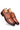 Pure Brown Derby Shoes with Dual-Tone Burnished Detailing - Bharat Reshma
