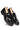Black Patent Leather Loafers with Velvet Strap Detailing - Bharat Reshma