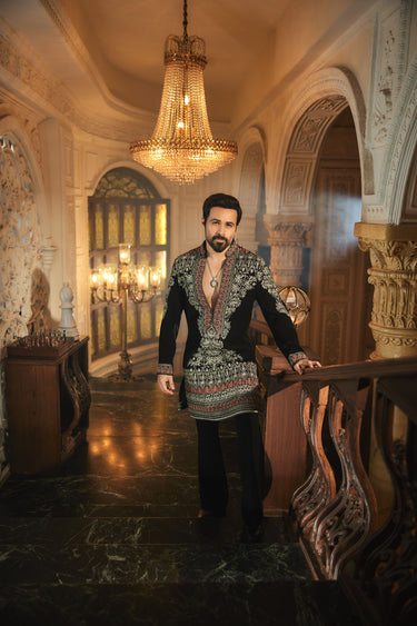 A regal edge kurta with Emraan Hashmi - Bharat Reshma