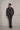 Modern Chain-Trimmed Black Suit with Retro Flair - Bharat Reshma