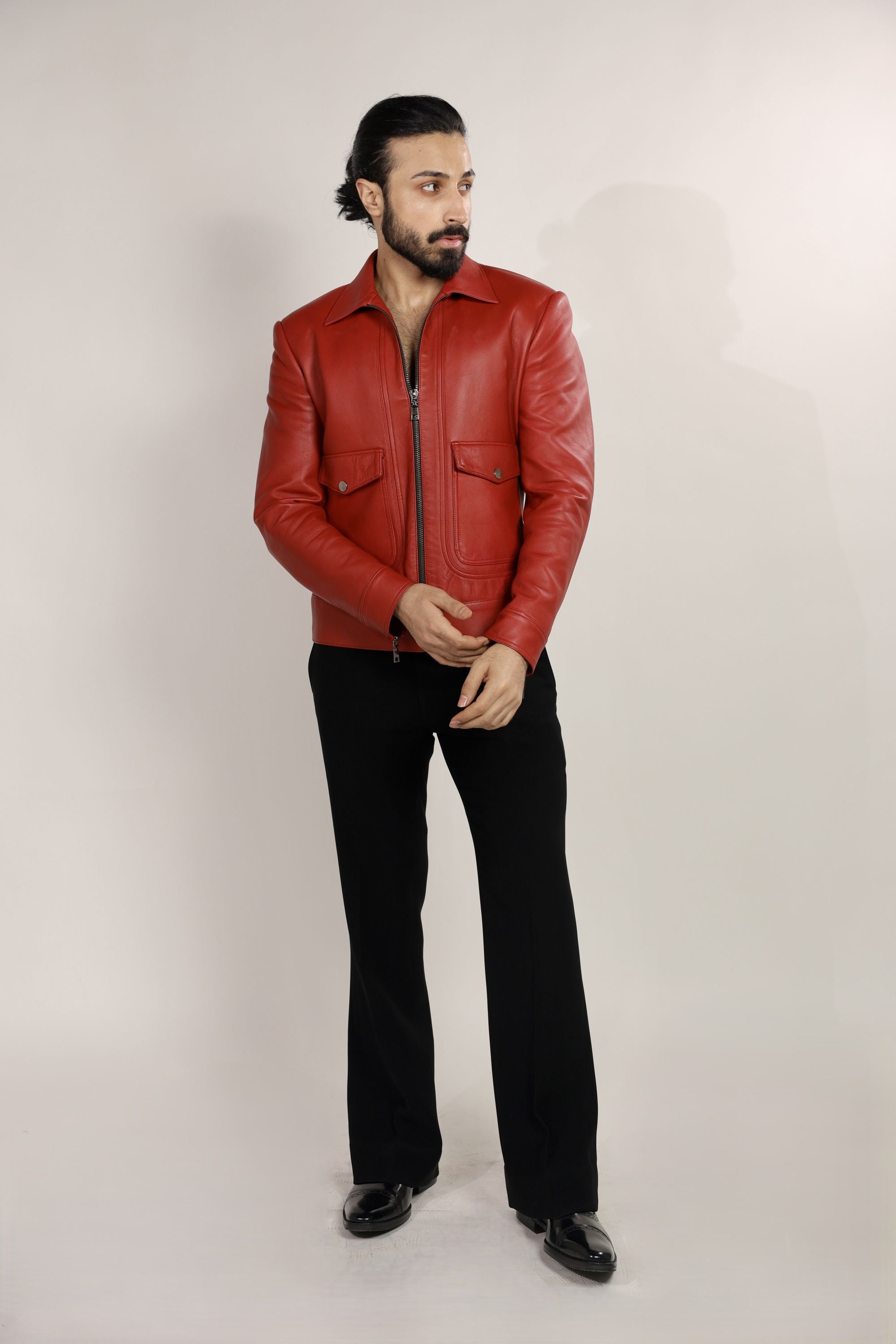 Red Leather Jacket