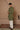 Olive Drape Kurta Stole Set - Bharat Reshma