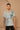 Sage Green Thread 3d embroidered shirt