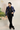 Blue tuxedo with Silver Zari embellishments - Bharat Reshma