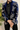 Blue tuxedo with Silver Zari embellishments - Bharat Reshma