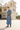 Blue Raw Silk Embroidered Sherwani Set - Bharat Reshma