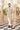Beige Embroidered Floral Work Indowestern