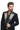 JAY BHANUSHALI in Our Black Embroidery Bead Collar Tuxedo Set - Bharat Reshma