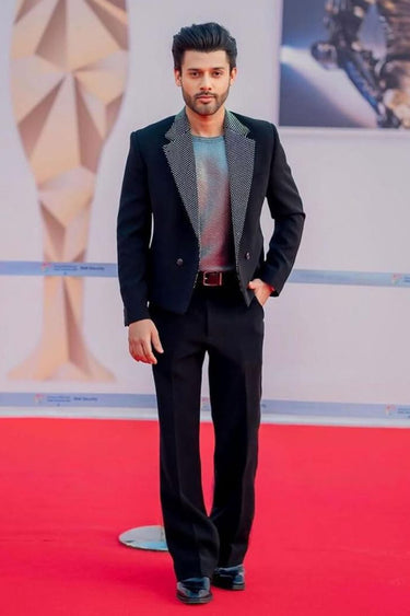 STEBIN in Our Black 2 Piece Suit - Bharat Reshma