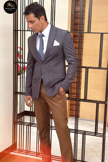 SONU SOOD in Our Designer 2 Piece Suit for Men - Bharat Reshma
