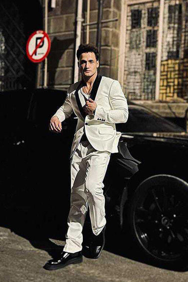 ASIM RIAZ in Our Designer 2 Piece Suit - Bharat Reshma