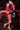 Red Leatherette Bollywood Themed Party Look Blazer - Bharat Reshma