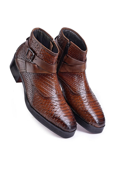 Ashton Zipper Boots - Bharat Reshma