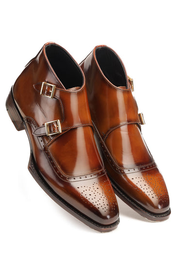 Goodyear Welted Double Monk - Bharat Reshma