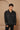 Black linen puff embroidery jacket - Bharat Reshma