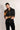 Black Magna Suiting Fire Hand Paint Jacket - Bharat Reshma