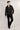 Black Magna Suiting Hand Paint Jacket - Bharat Reshma