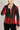 Black Satin Digital Print Jacket - Bharat Reshma