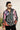 Multi-Colored Denim Digital Printed Jacket - Bharat Reshma