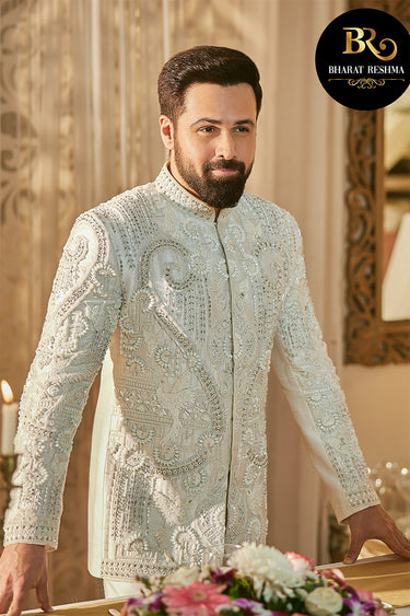 EMRAAN-HASHMI in Our Ivory Jodhpuri Suit - Bharat Reshma