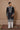 Black & White Traditional Kurta Set - Bharat Reshma