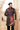 Men's Black Jaguar Printed Kurta - Bharat Reshma
