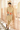 Brown carnival floral waistcoat kurta set - Bharat Reshma