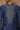 Indigo etch kurta set - Bharat Reshma