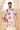 Grey floral digital print kurta set - Bharat Reshma