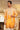 Ombre Yellow Kurta with White Resham work - Bharat Reshma