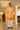 Ombre Yellow Kurta with White Resham work - Bharat Reshma