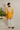 Yellow Hand Embroidered Kurta Pajama Set - Bharat Reshma