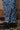 Cheetah Crest Blue Co-Ord Set - Bharat Reshma