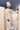 Ivory Silk Embroidery Thread Flower Sherwani Set - Bharat Reshma