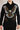 Designer Black Full Sleeve Shirt with Hand-Painted Eagle - Bharat Reshma