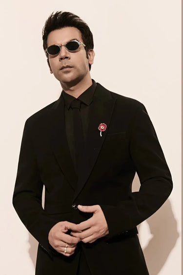 Raj Kumar Rao in Black Suit Set