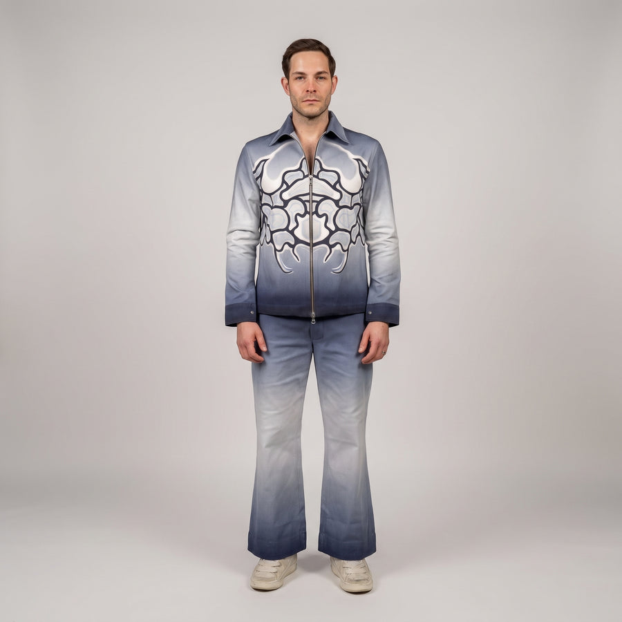 Blue Ombré Digital Co-ord Set - Test