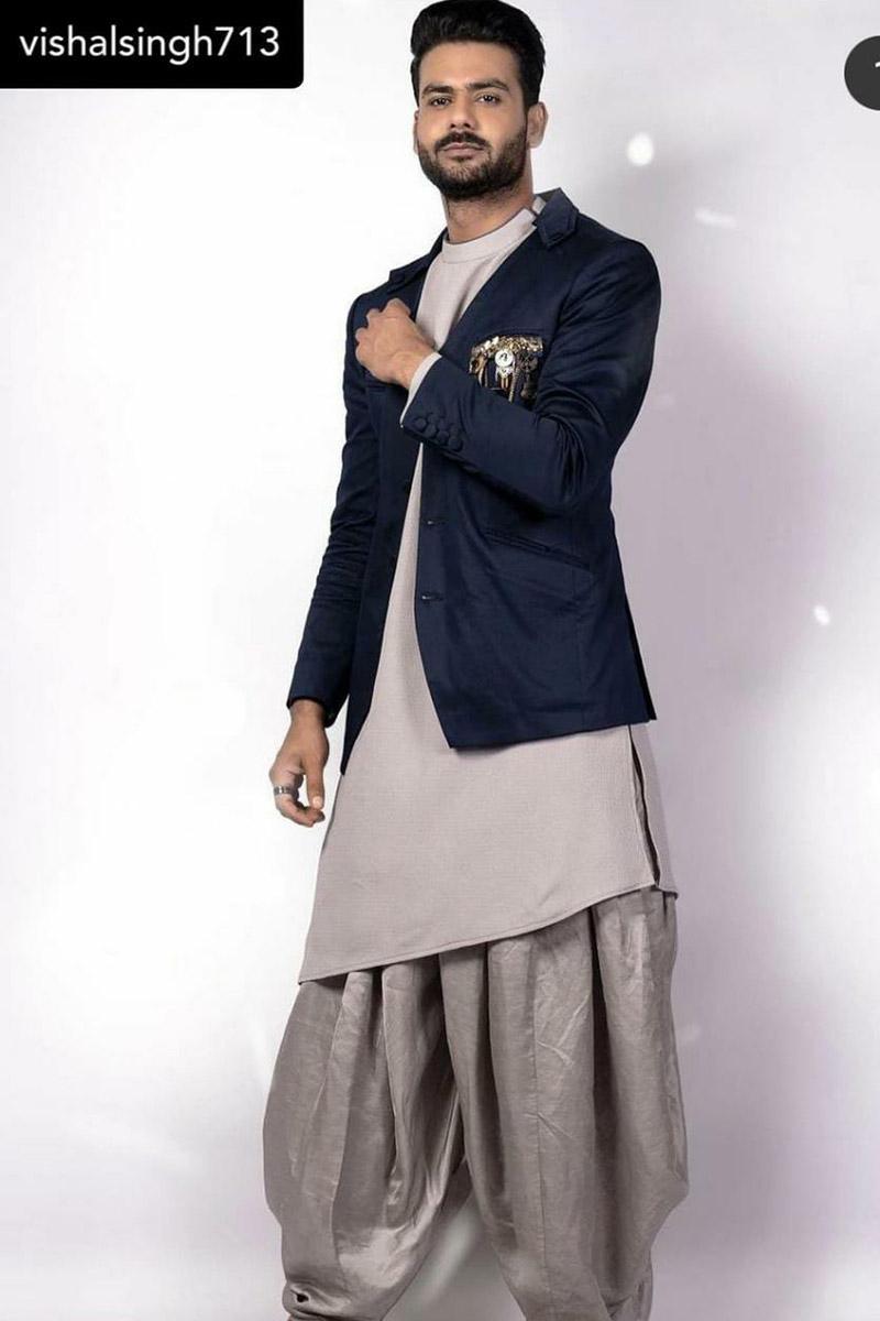 Kurta Pajama Waistcoat Set