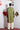 Limerick Glow Kurta Set – Limerick Green with White Hand Embroidery - Bharat Reshma