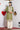 Limerick Glow Kurta Set – Limerick Green with White Hand Embroidery - Bharat Reshma