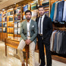 Sonu Sood in Our Tailored Green Blazer and Beige Trousers - Bharat Reshma