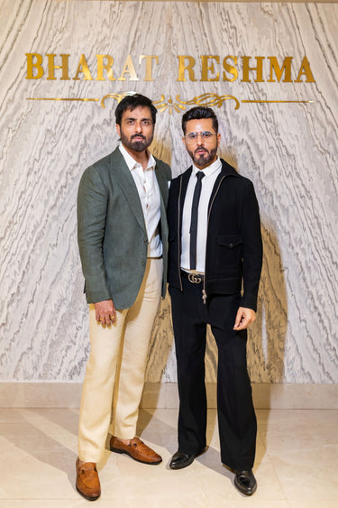 Sonu Sood in Our Tailored Green Blazer and Beige Trousers - Bharat Reshma