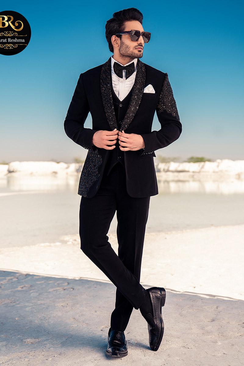 3 PIECE TUXEDO SUIT